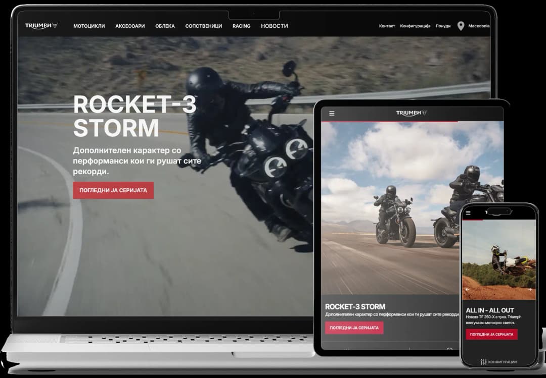 Triumph Motorcycles Macedonia